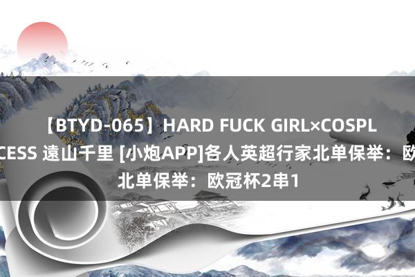 【BTYD-065】HARD FUCK GIRL×COSPLAY PRINCESS 遠山千里 [小炮APP]各人英超行家北单保举：欧冠杯2串1