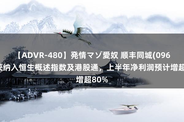 【ADVR-480】発情マゾ愛奴 顺丰同城(09699)获纳入恒生概述指数及港股通，上半年净利润预计增超80%