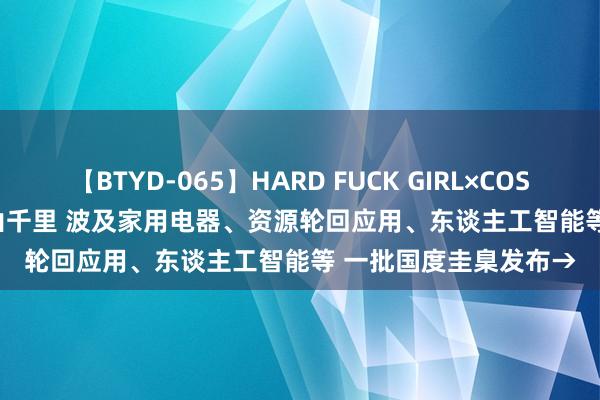 【BTYD-065】HARD FUCK GIRL×COSPLAY PRINCESS 遠山千里 波及家用电器、资源轮回应用、东谈主工智能等 一批国度圭臬发布→